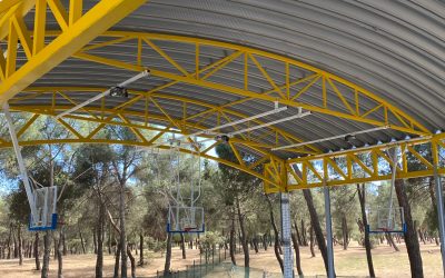 Nueva pista polideportiva en Villanueva de la Cañada