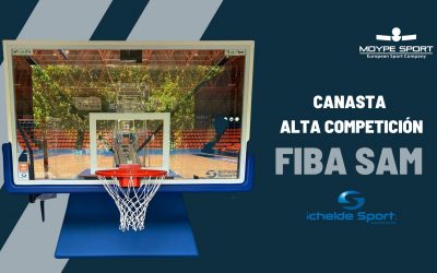 Moype Sport se enorgullece de ser la elección del Ayuntamiento de Burgos para sus nuevas canastas FIBA SCHELDE SAM 325