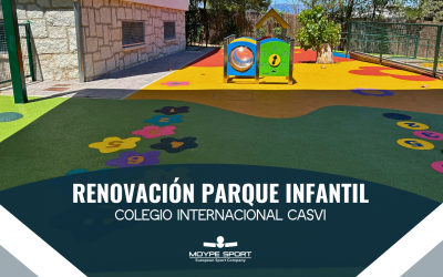 Renovación del Parque Infantil en el Colegio Internacional Casvi: Donde la Seguridad y la Imaginación se Unen