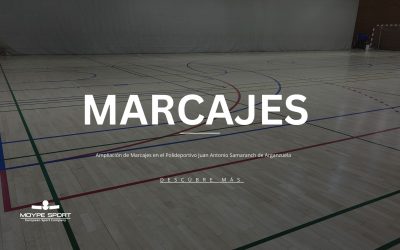Ampliación de Marcajes en el Polideportivo Juan Antonio Samaranch de Arganzuela