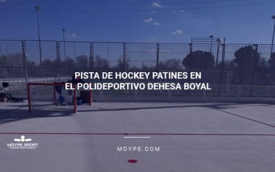 Nueva pista de hockey patines en el Polideportivo Dehesa Boyal
