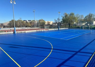 Renovación pistas Leganés