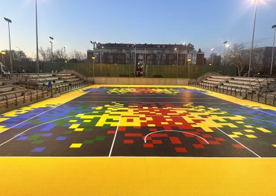 Renovación pistas Leganés