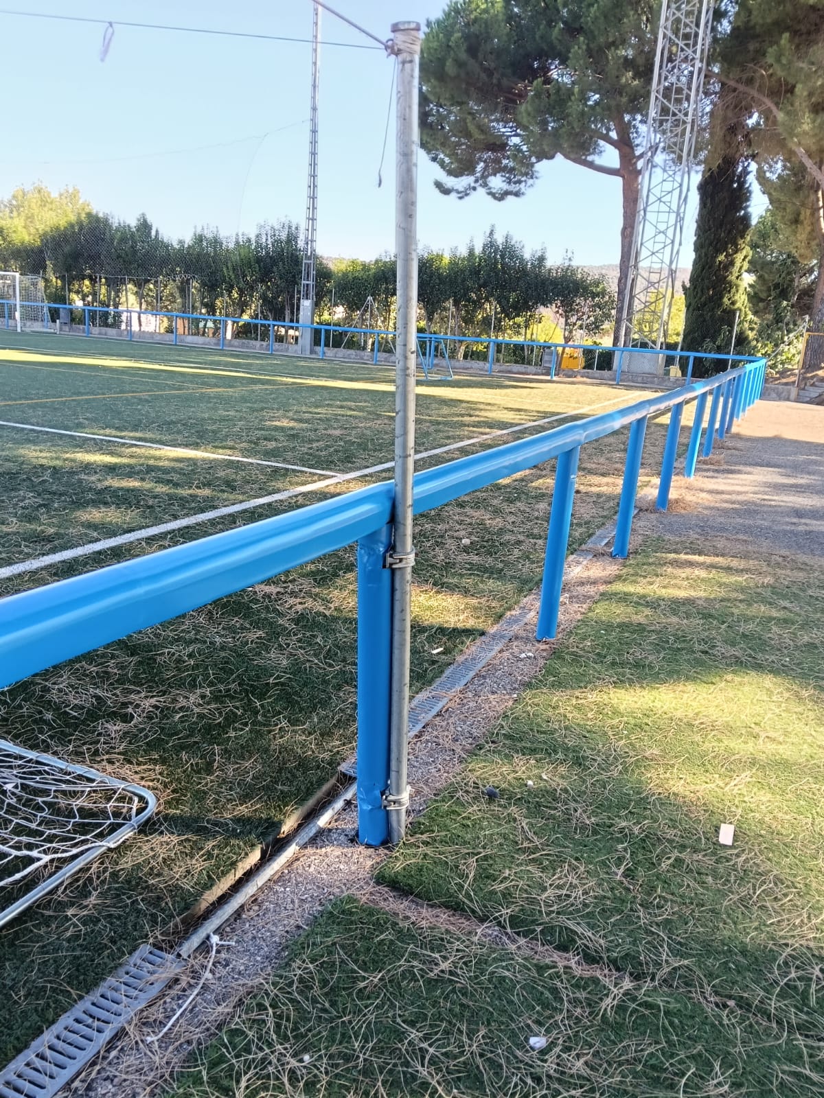 PROTECCION DE BARANDILLAS SAN MARTIN DE VALDEIGLESIAS
